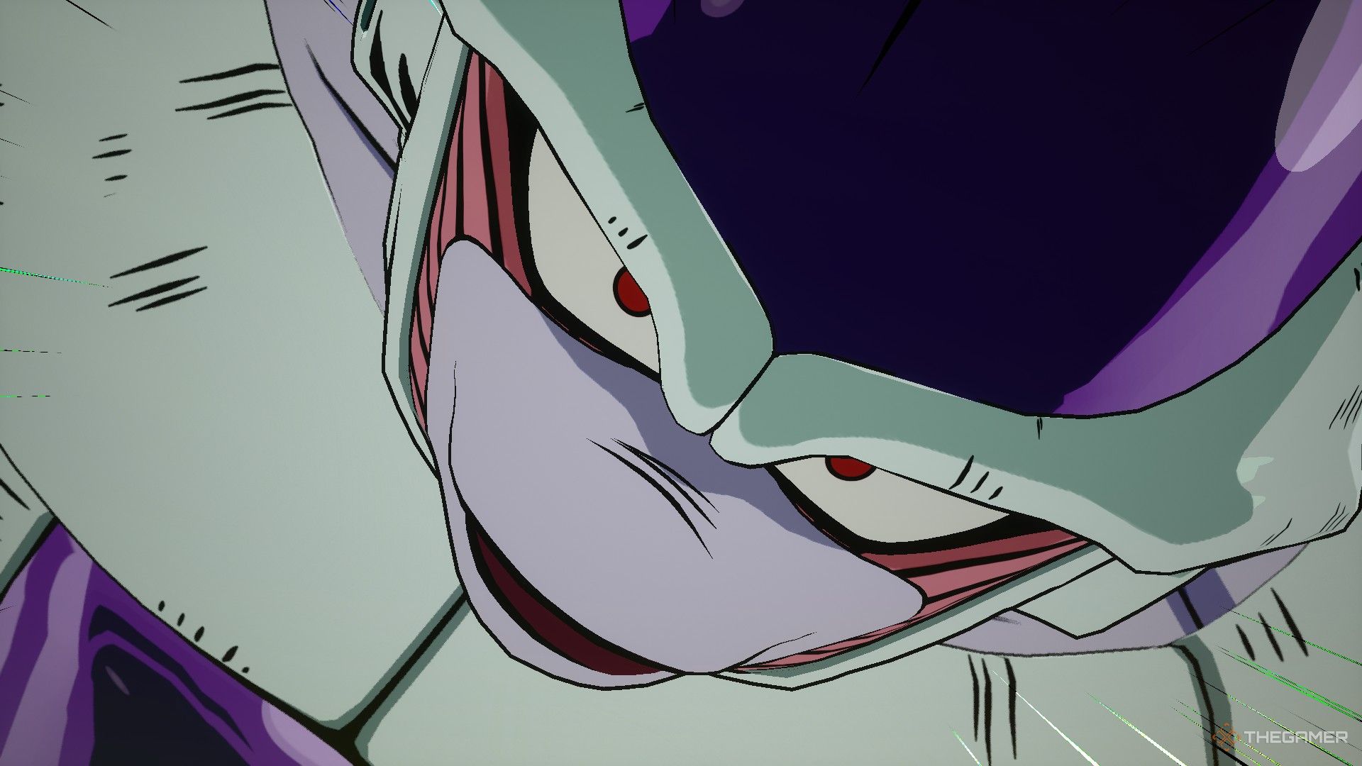 Dragon Ball Sparking Zero image showing Frieza on his 3rd form.