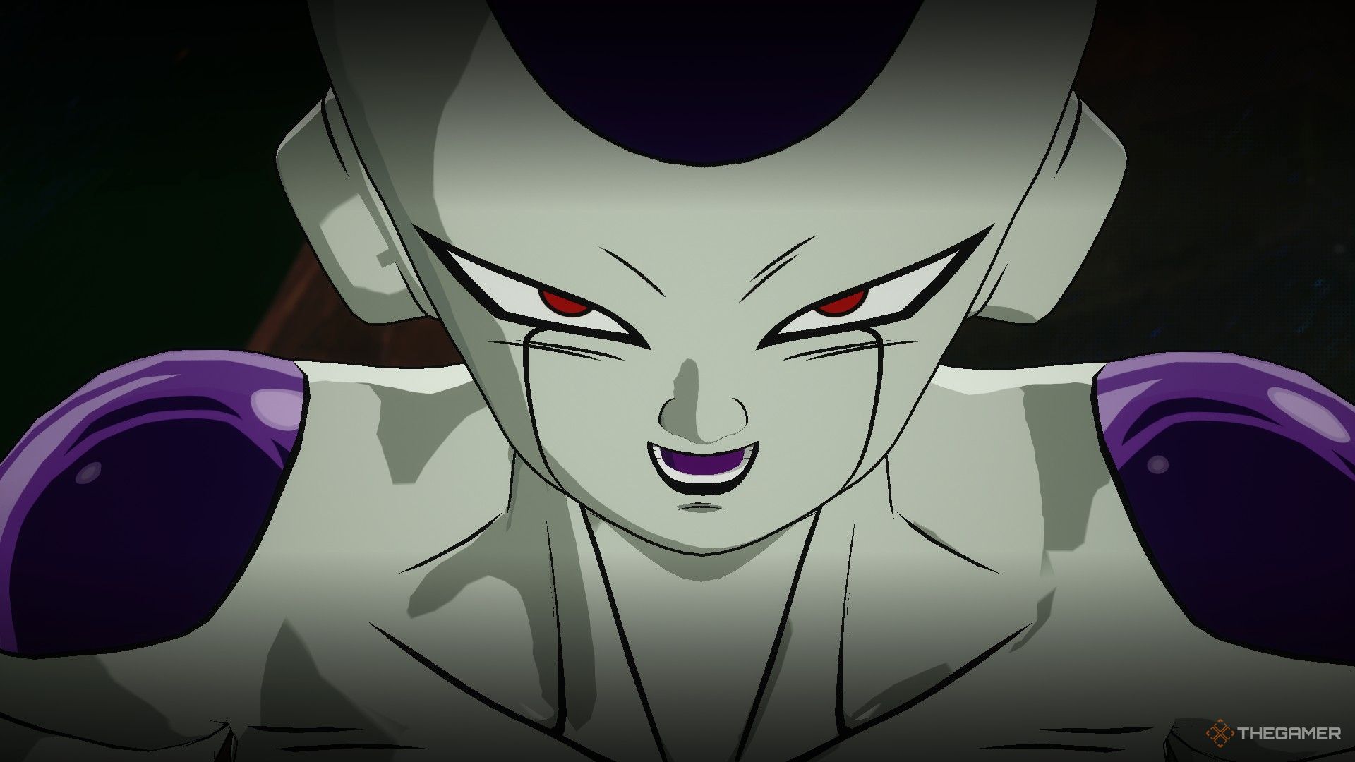 Dragon Ball Sparking Zero image showing Frieza on his 4th form.