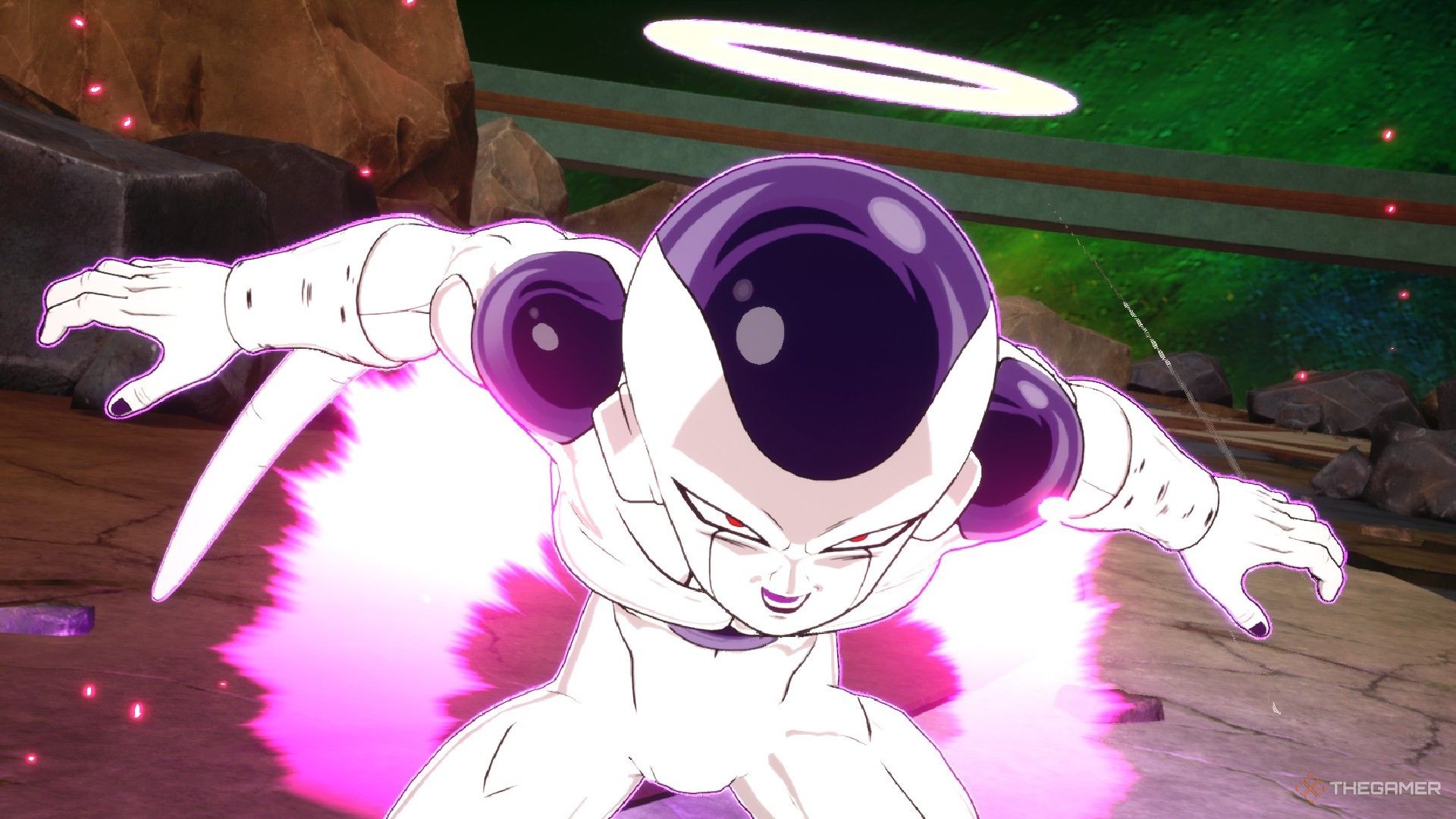 Dragon Ball Sparking Zero image showing Frieza from Super.