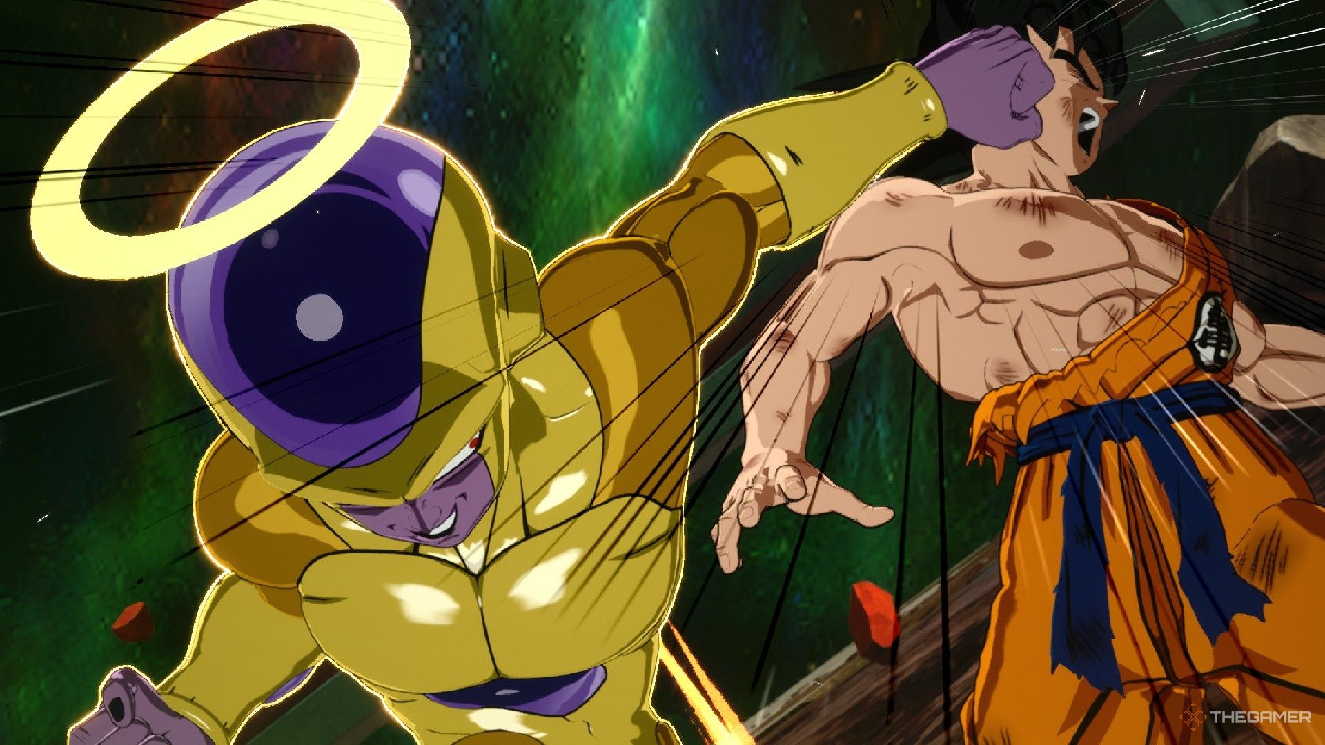 Dragon Ball Sparking Zero image showing Golden frieza.