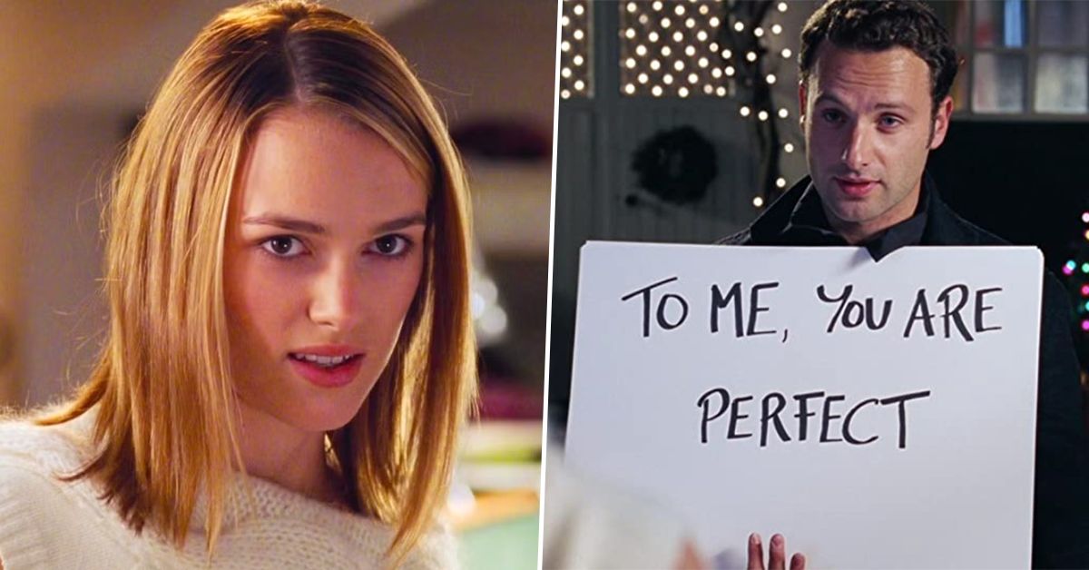 Keira Knightley had to "fix" her reaction in Love Actually's iconic cue card scene because she was acting too creeped out