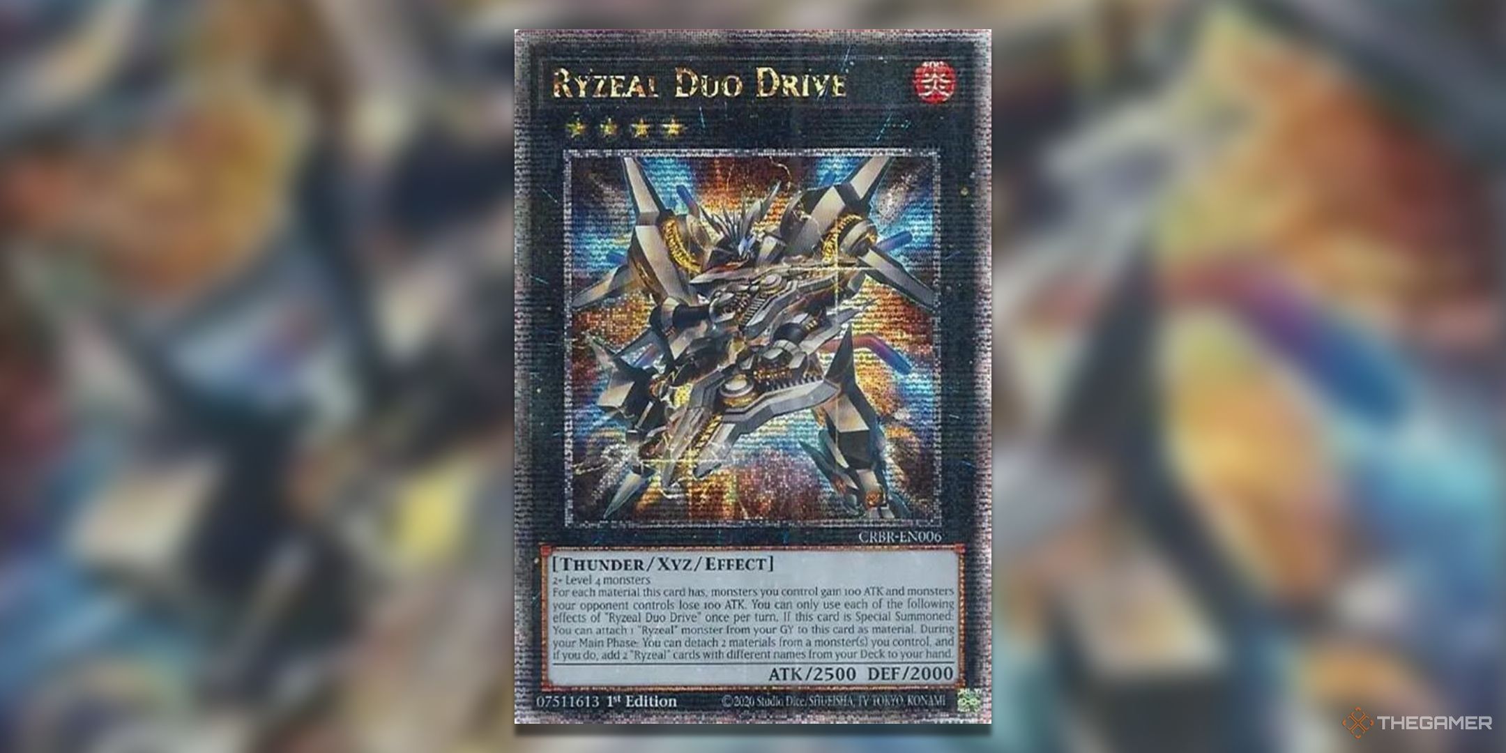 Ryzeal Duo Drive Quarter Century Yu-Gi-Oh! TCG Card Art.