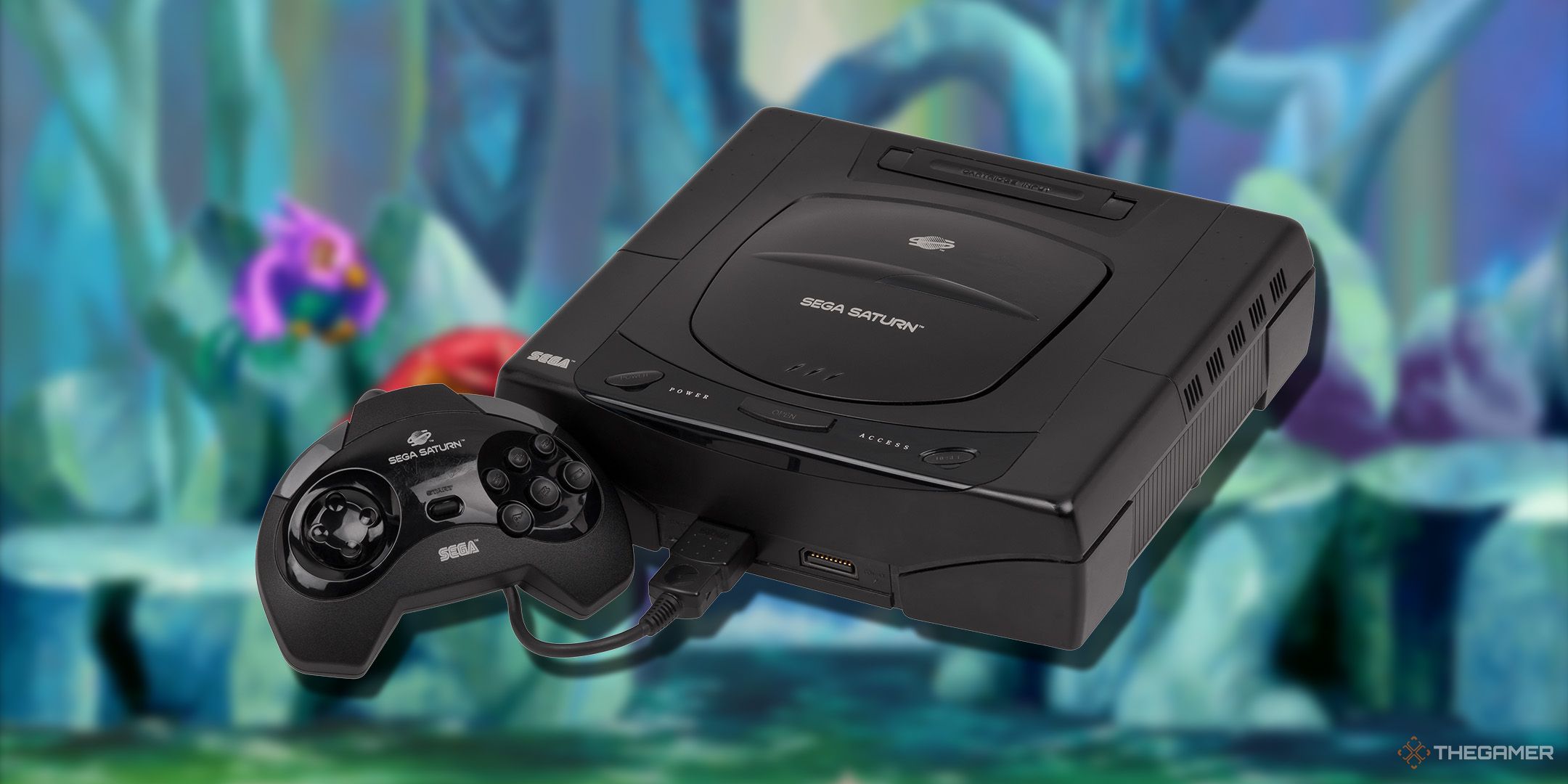 Sega Saturn playing Astal