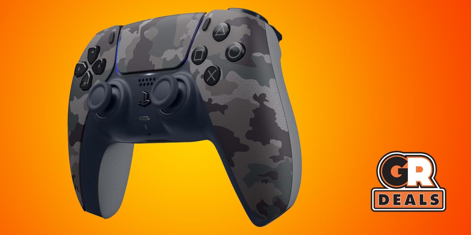 PlayStation DualSense Controller Gray Camouflage Now Just $54