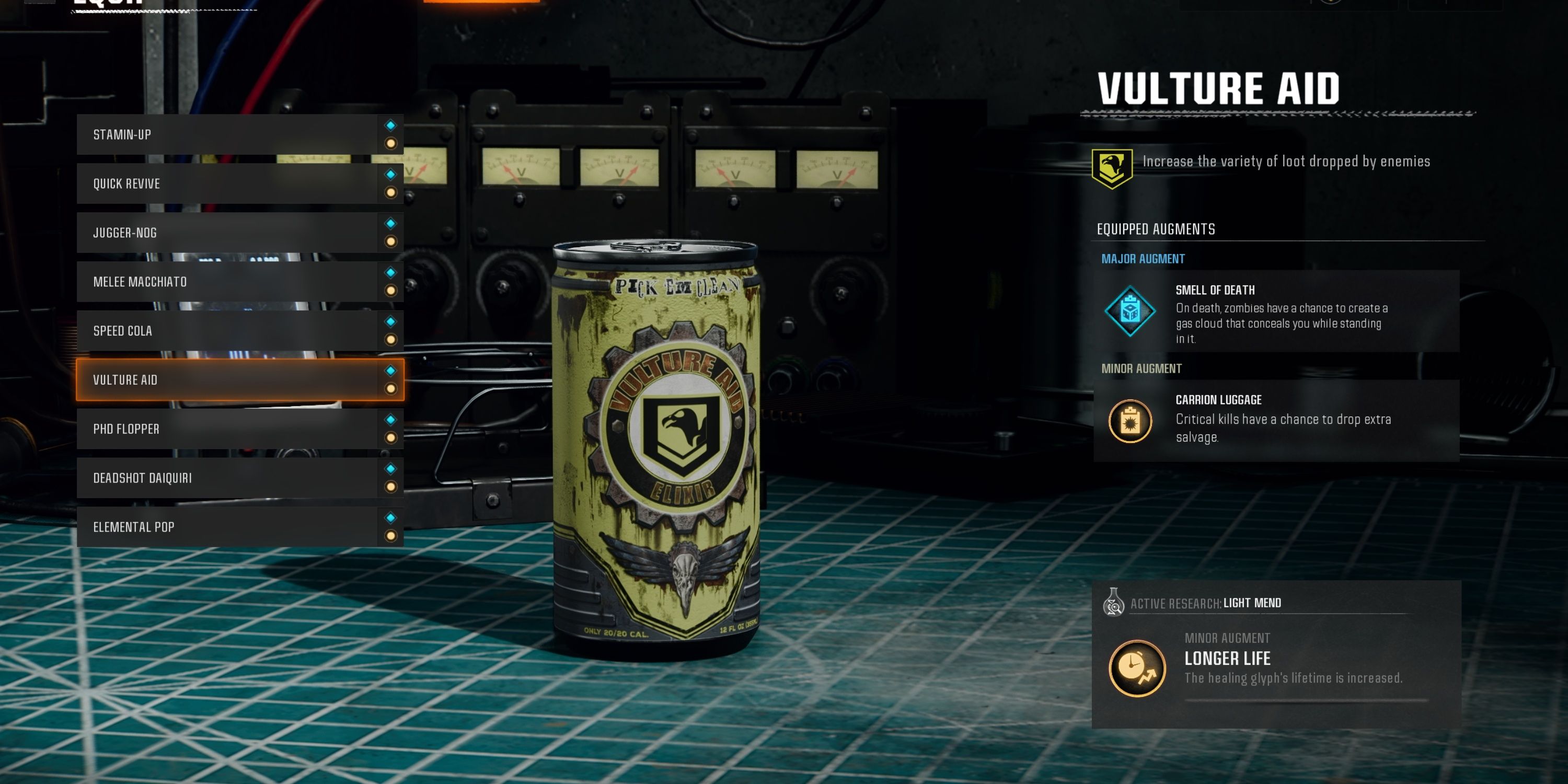 vulture aid perk-a-cola