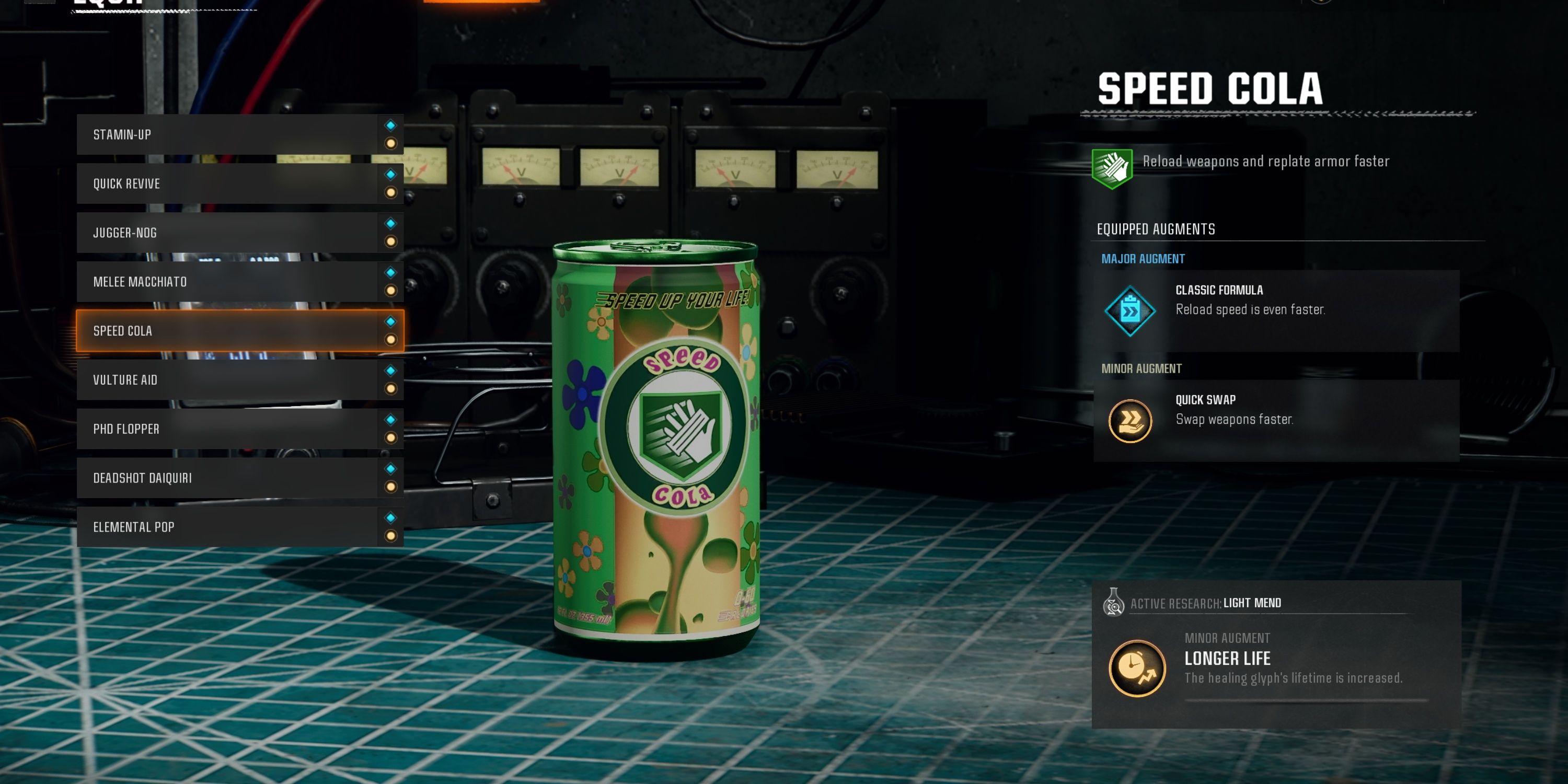 speed cola perk-a-cola