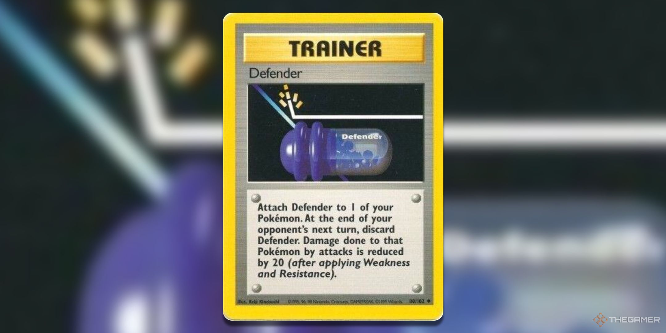 Defender Pokemon TCG Card Art.