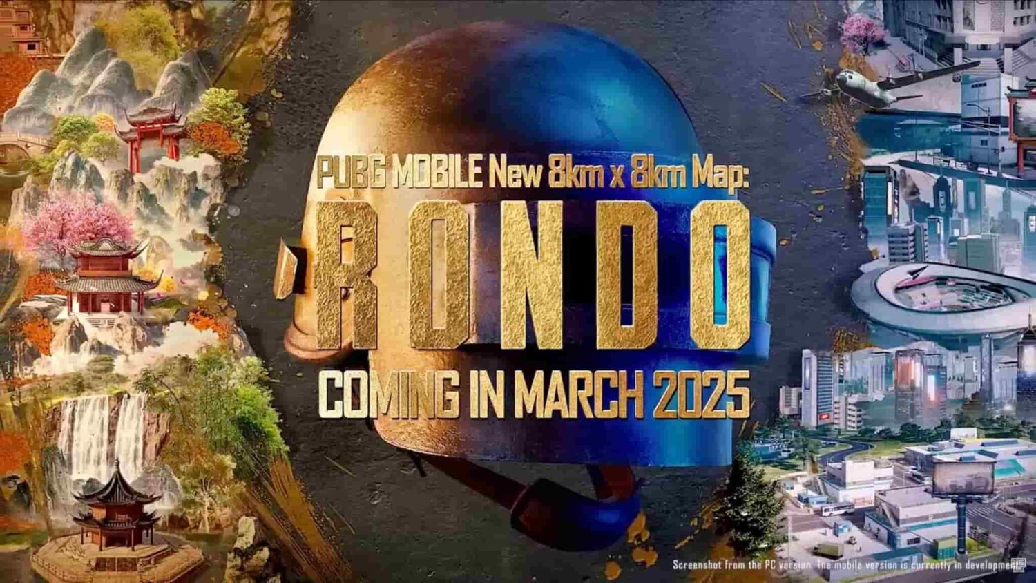 PUBG Mobile RONDO map cover