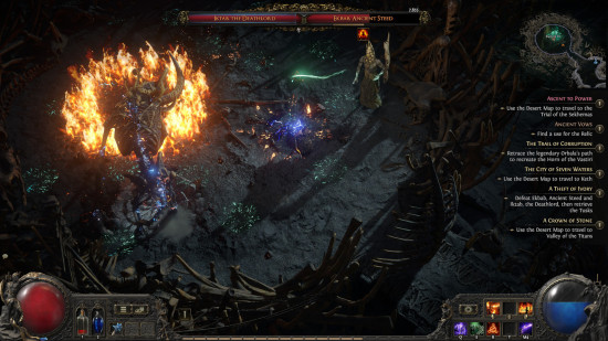 iktab and ekbab dual boss in path of exile 2