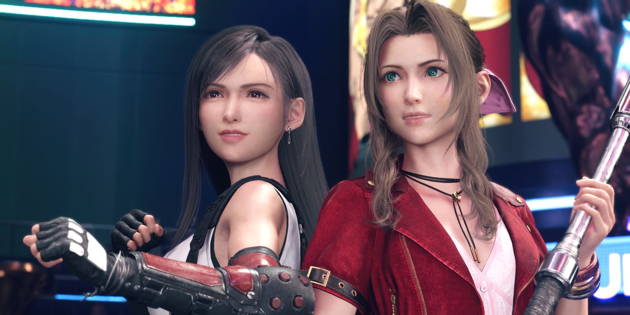 Final Fantasy VII Rebirth Tifa and Aerith