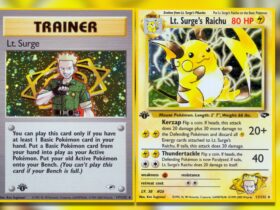 The Most Expensive Lt. Surge Pokemon TCG Cards