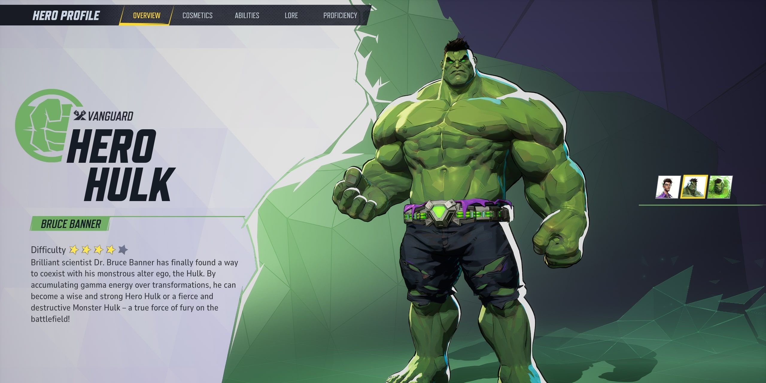 The Hulk in Marvel Rivals