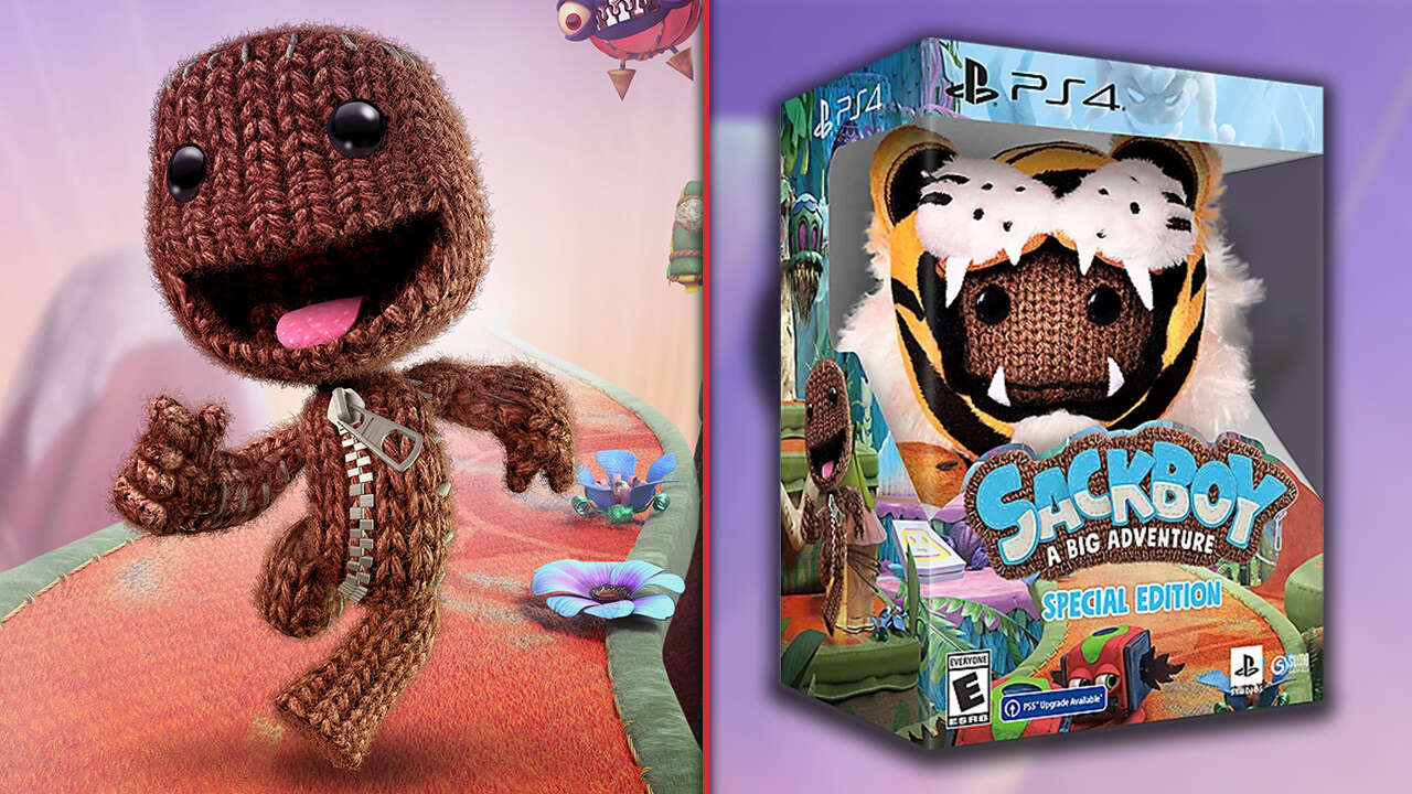 Sackboy For PC Is Only $12.59 At Amazon, PS5 Special Edition With Plush Is $50