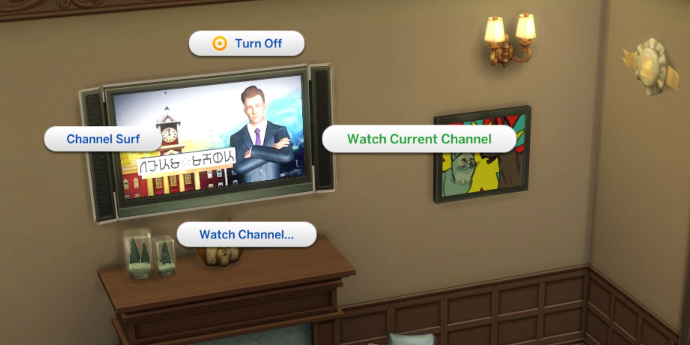 the sims 4 watch tv together