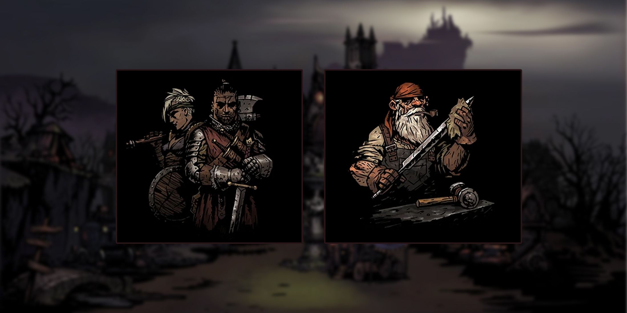 Darkest Dungeon - Blacksmith and Guild Vendors