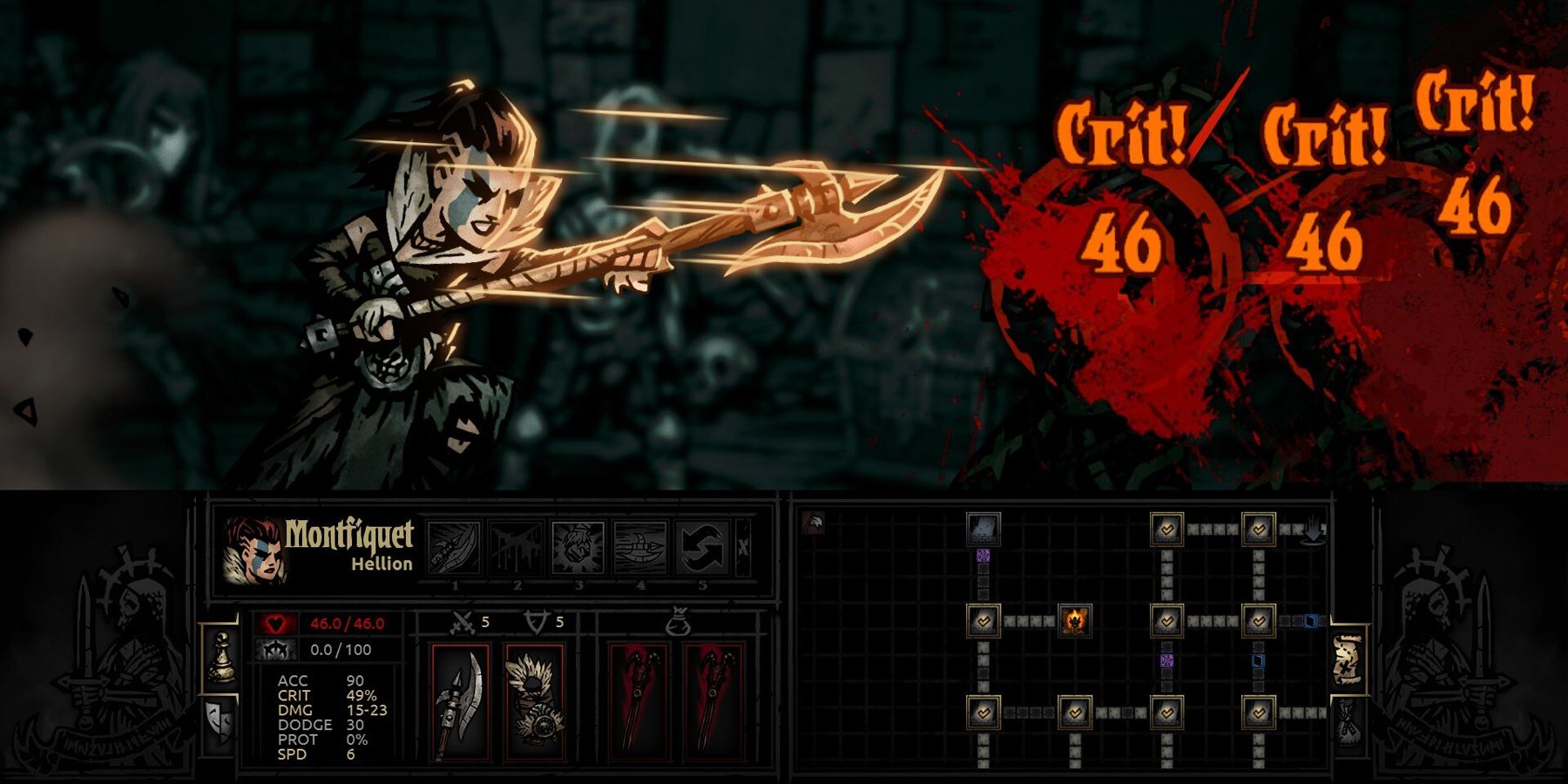 Darkest Dungeon - Battle