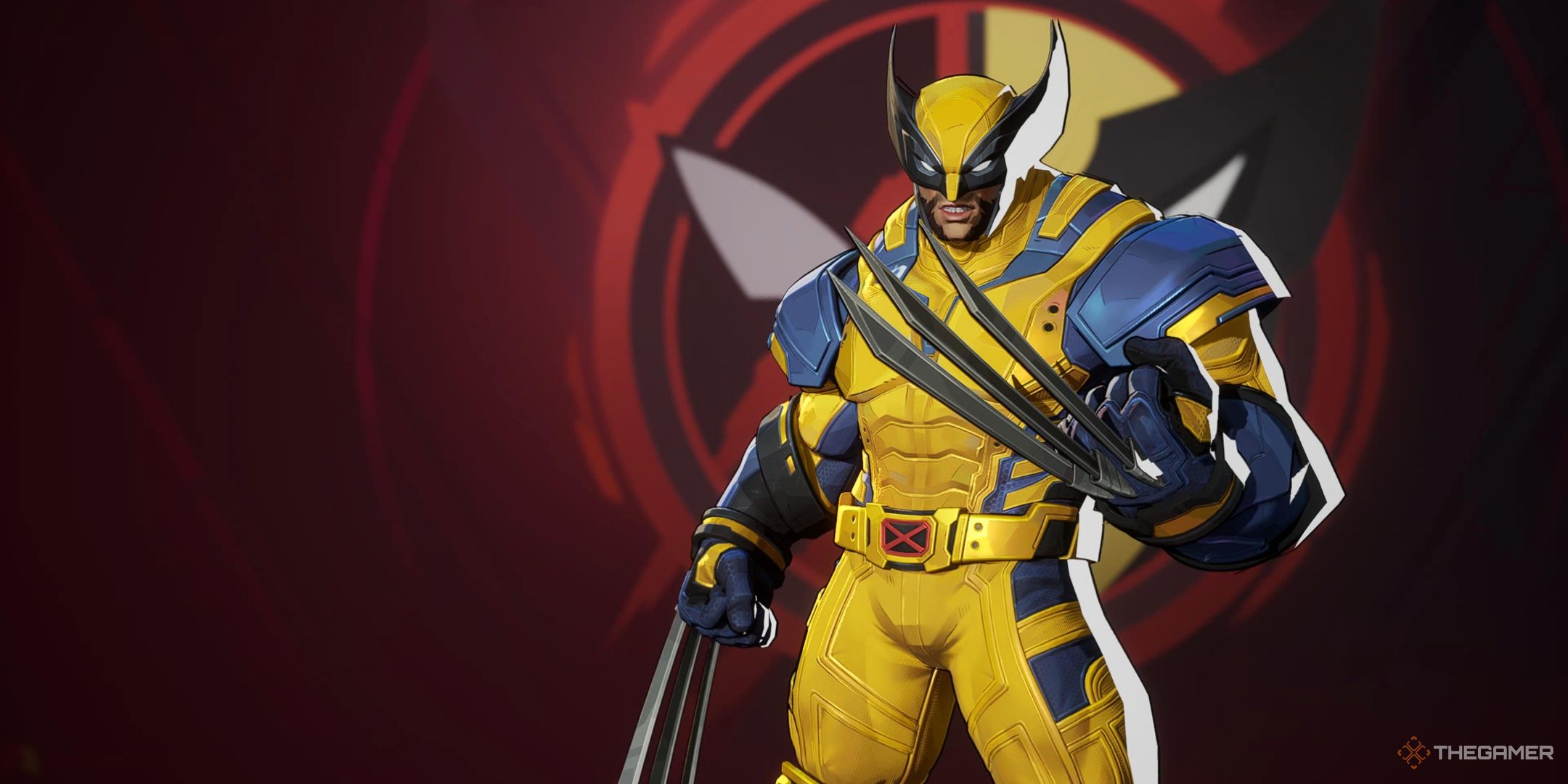 Wolverine wearing the Deadpool & Wolverine skin in Marvel Rivals.