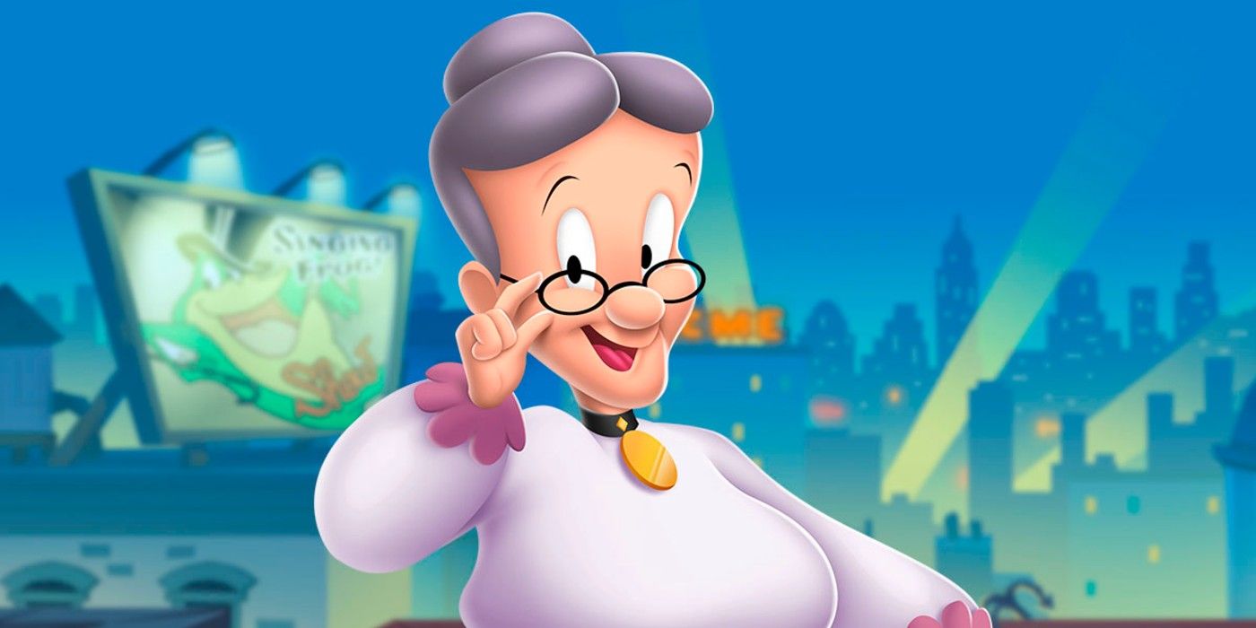 Granny Looney Tunes Smiling