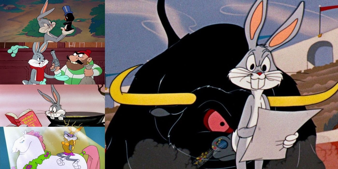 Bugs Bunny shorts, Bully for Bugs, A Witch's Tangles Hare, Klondike Bunny. What's OPera Doc