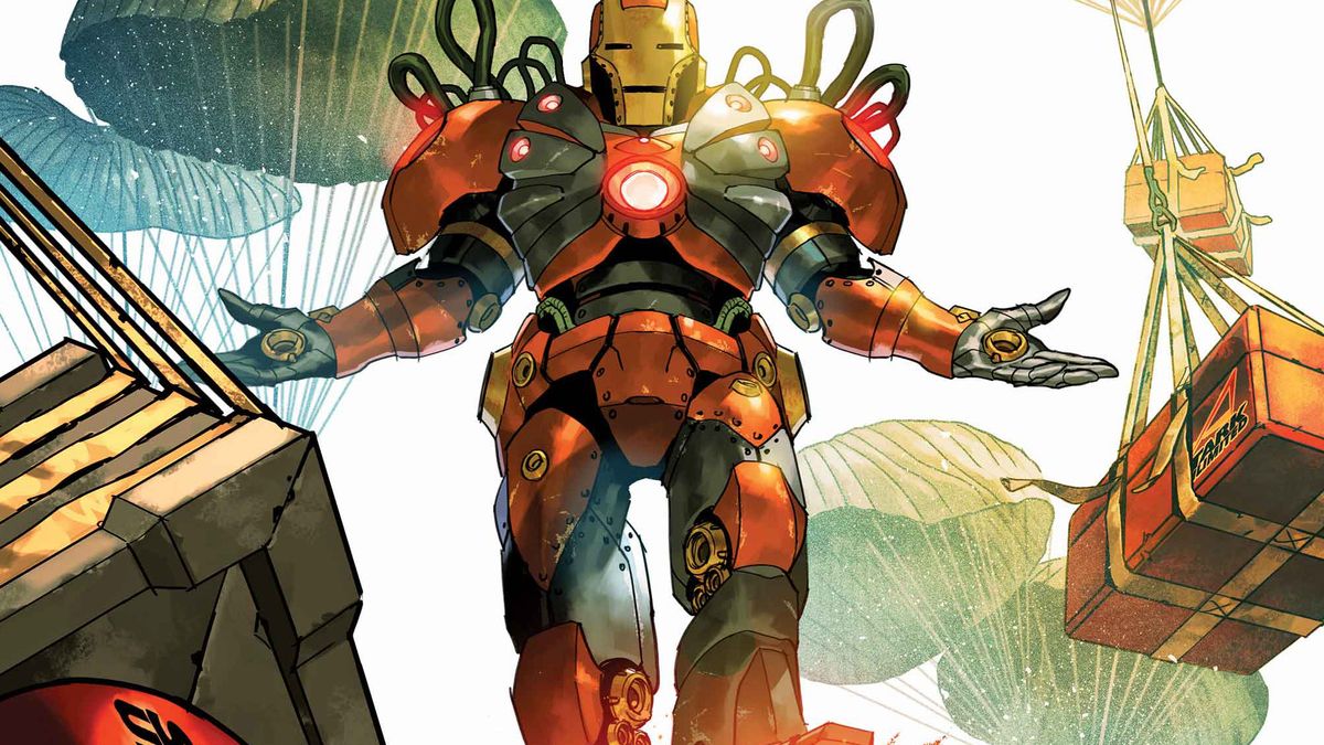 Doctor Doom is emperor of the world – but the insurgent Iron Man is coming for him in "new, deadly" armor