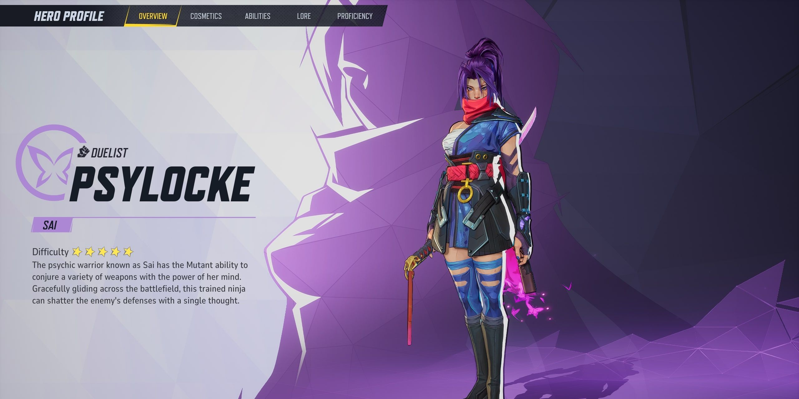 Psylocke in Marvel Rivals