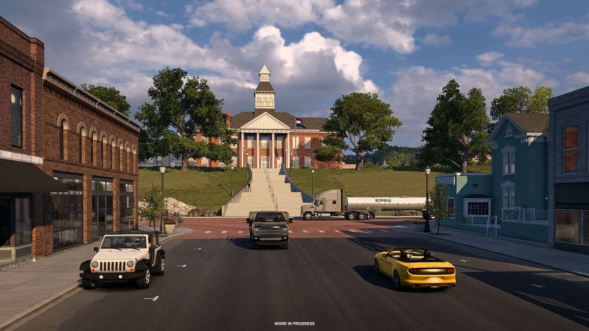 I've waited 8 years for American Truck Simulator to recreate my hometown and I wasn't prepared to see the 200-year-old tree my entire university mourned brought back to life