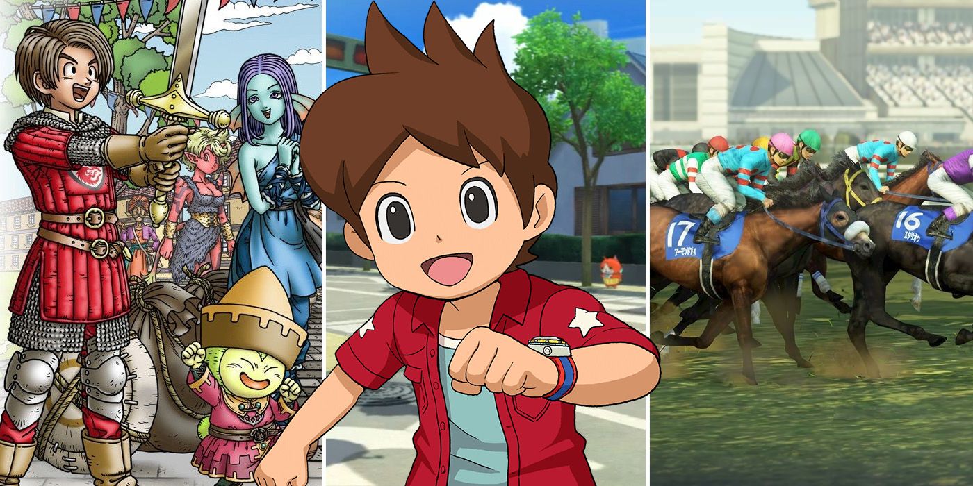 Dragon Quest X, Yo-kai Watch 4 and Winning Post 9