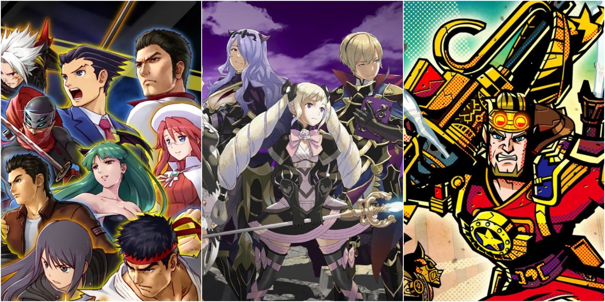 Capcom characters, Fire Emblem, and Project STEAM