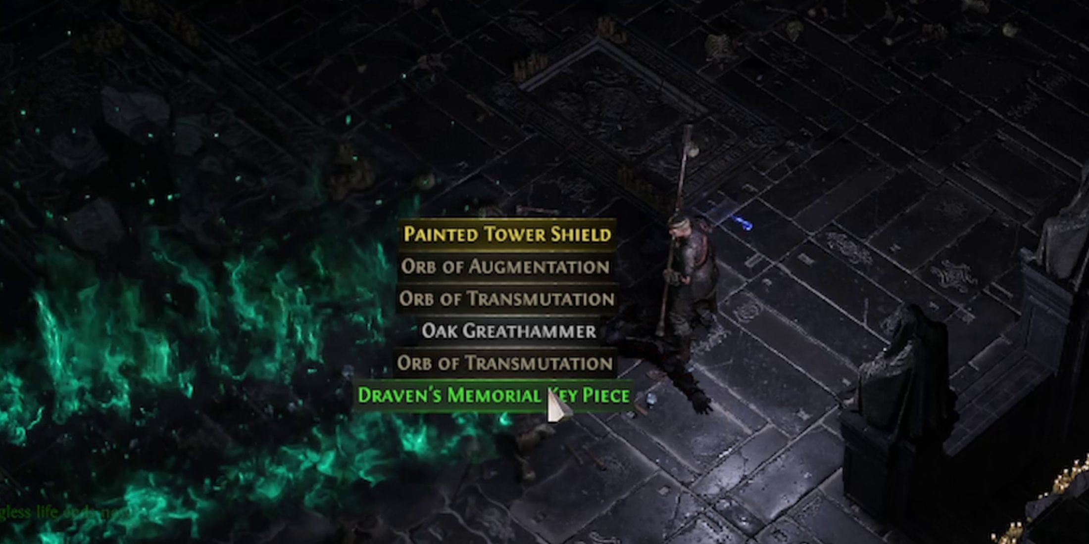 draven boss fight rewards in poe 2 ppath of exile 2