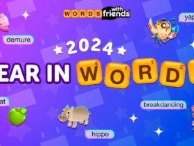 Words With Friends launches Your Year in Words Feature Cover