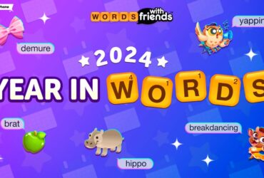 Words With Friends launches Your Year in Words Feature Cover