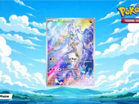 Pokemon TCG Journey Together Set N Reshiram Trading Card Game Poster