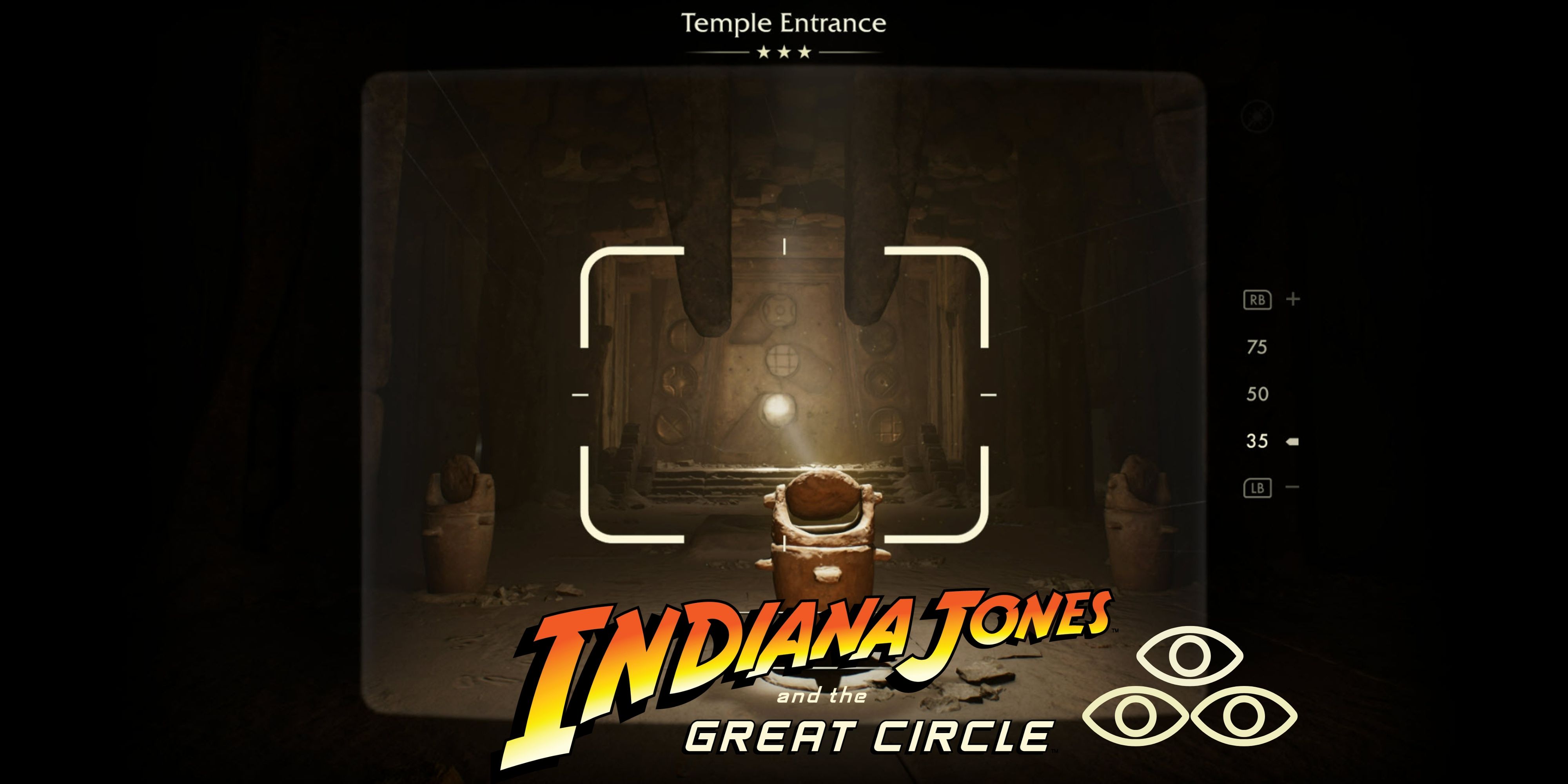 The Light Chamber Three-Eyed Gate Puzzle Solution Indiana Jones and The Great Circle