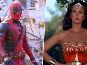 Ryan Reynolds' Deadpool Christmas video has been unveiled – and it's a festive charity team-up with Wonder Woman actor Lynda Carter