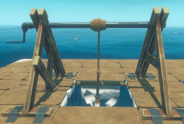 How To Craft Your First Anchor In Raft