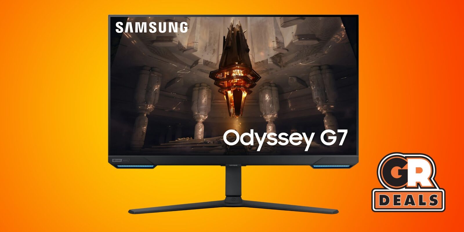 Samsung 28-Inch Odyssey G7 4K Gaming Monitor On Sale At Wal-Mart