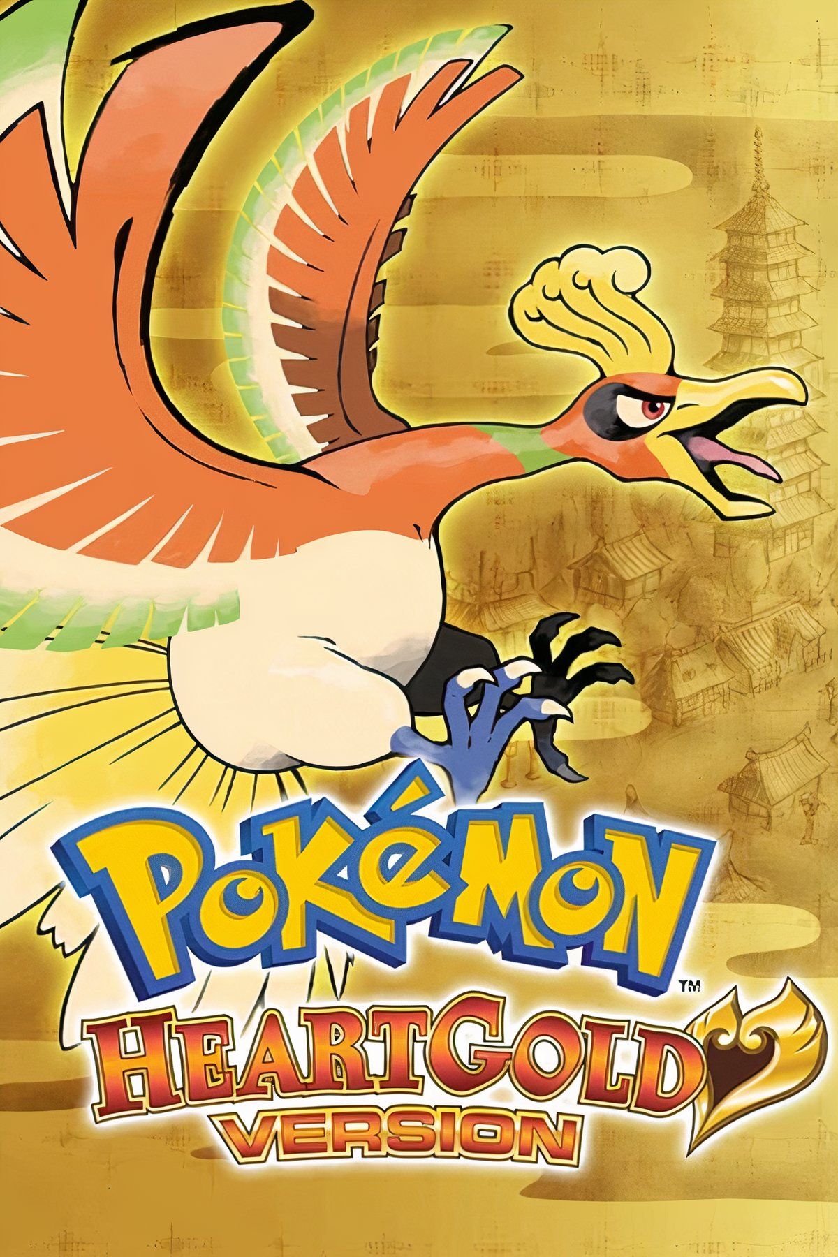 Pokemon Heart Gold Tag Page Cover Art