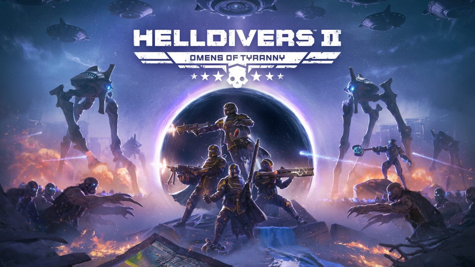 New Helldivers 2 update, Omens of Tyranny, live now, features the return of the Illuminate faction