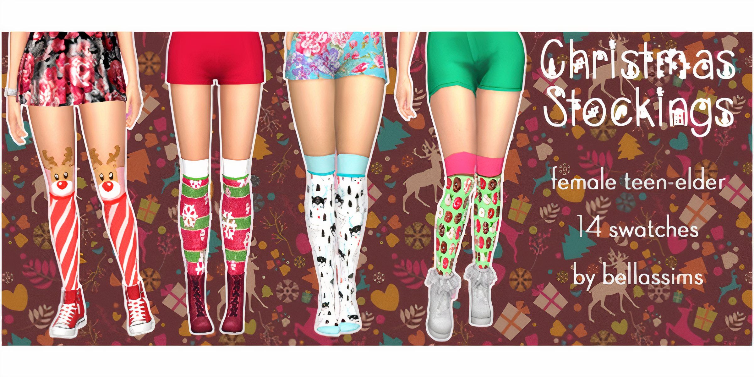 The custom content item called Christmas Stockings