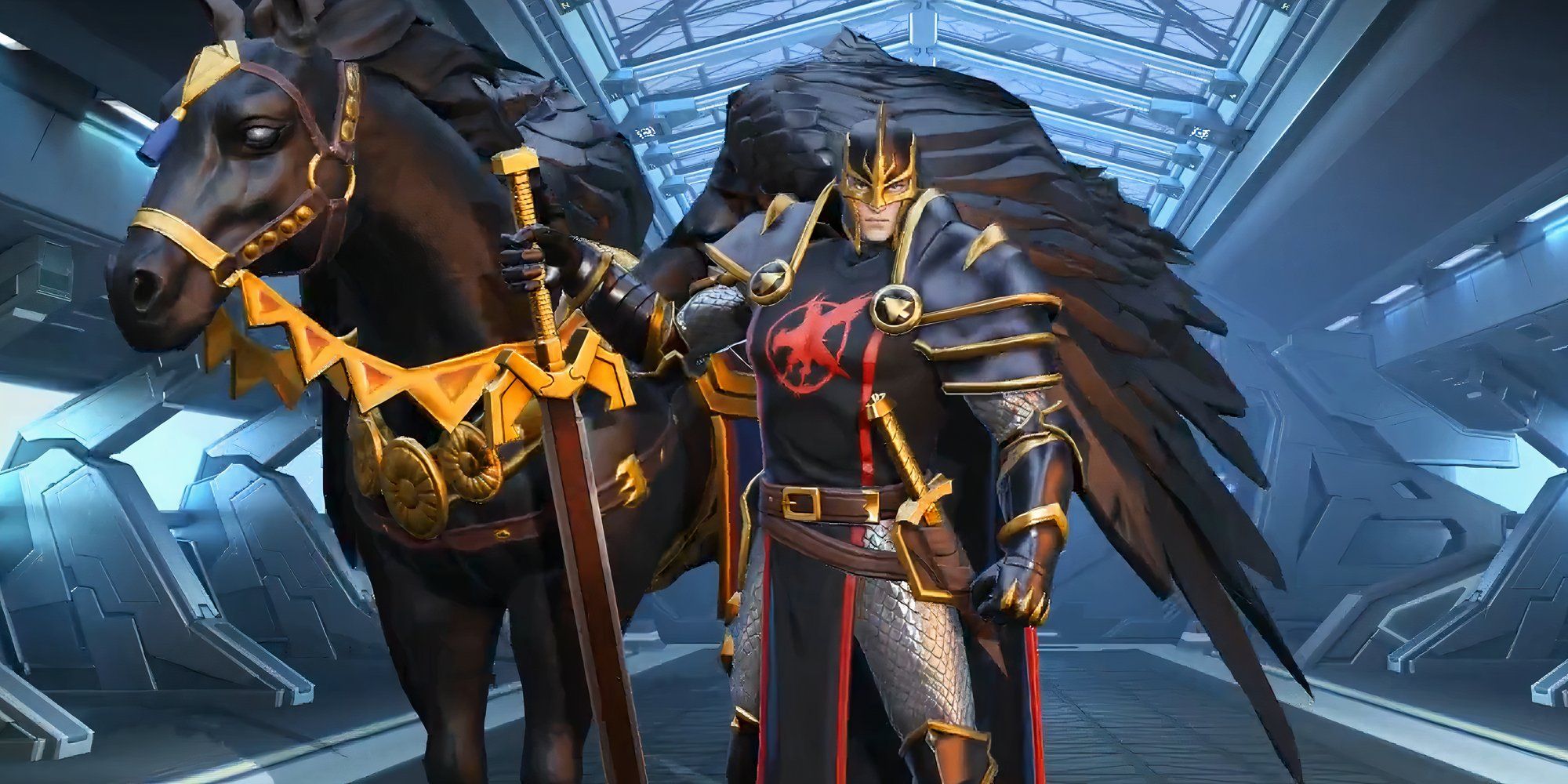 Black Knight in Marvel Super War