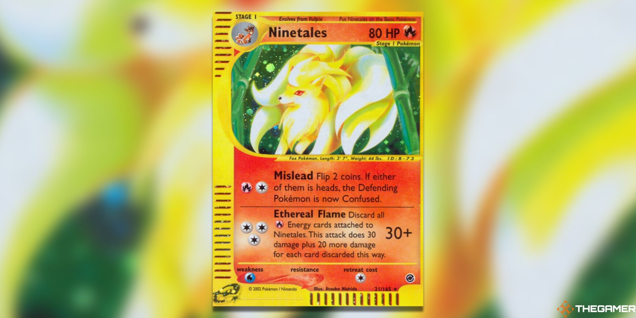 The Ninetales Expedition from the Pokemon TCG.