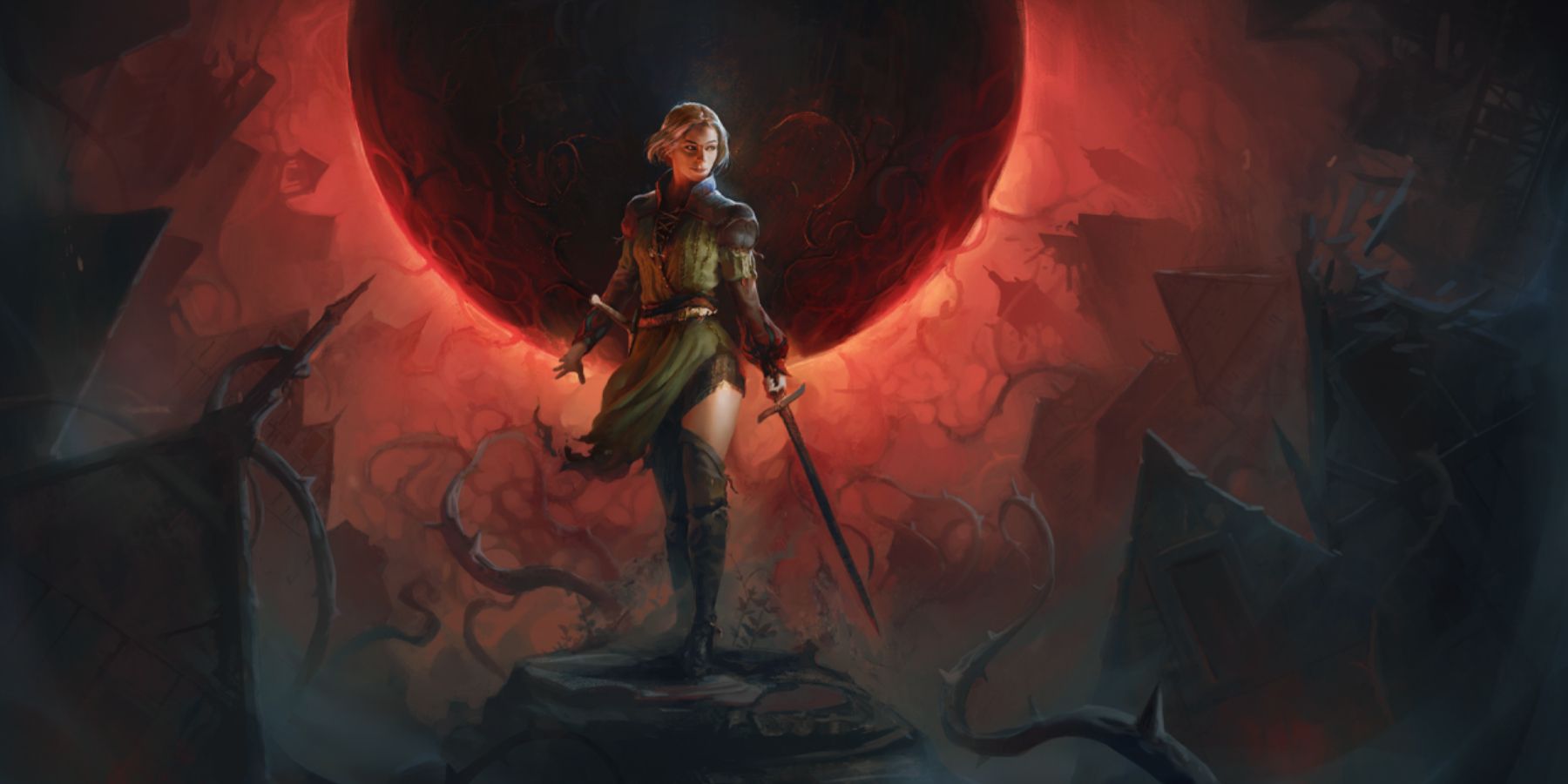 The Black Sun Renfri Card Gwent The Witcher