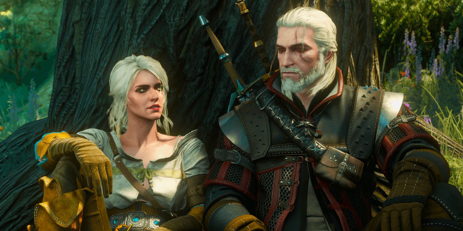 The Witcher 3 Geralt and Ciri