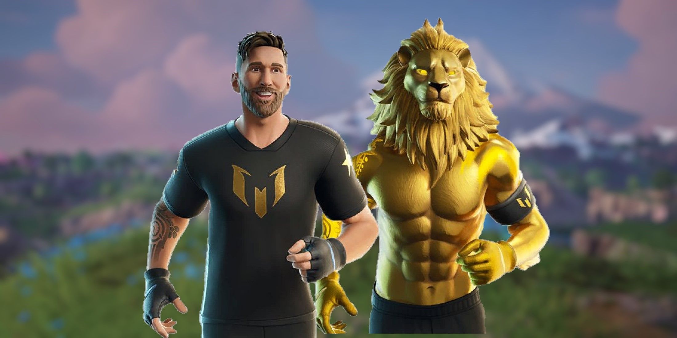 Lionel Messi Skin fortnite styles