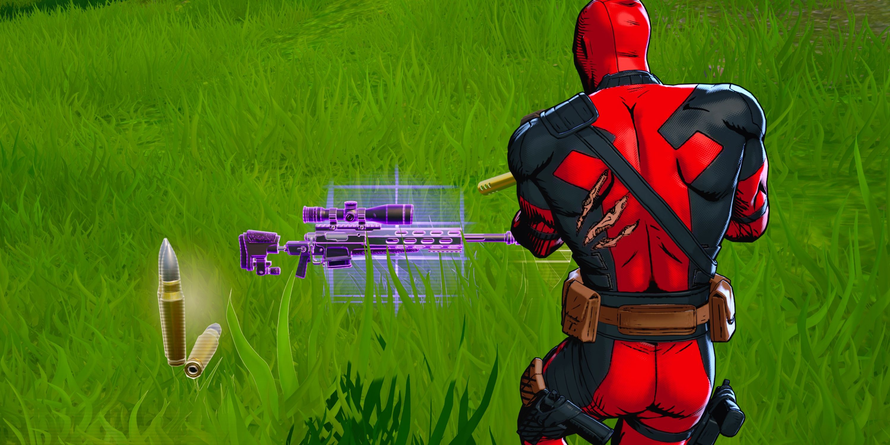 deadpool picks up an epic sniper