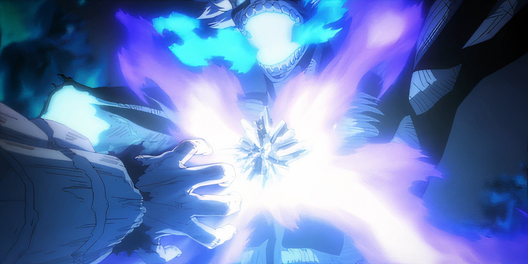 Dabi's Ice Quirk With Phosphor My Hero Academia