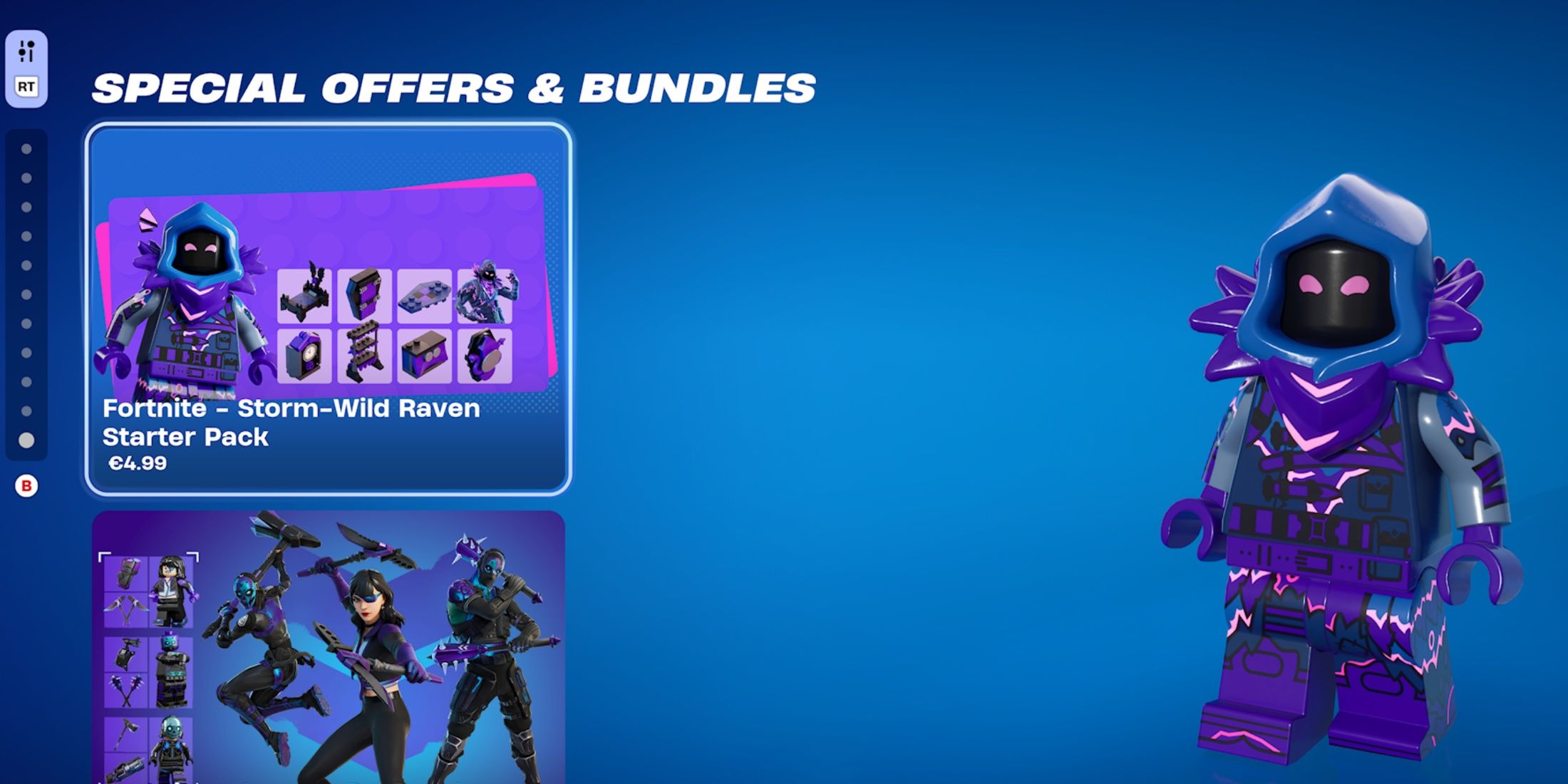 storm raven starter pack item shop fortnite