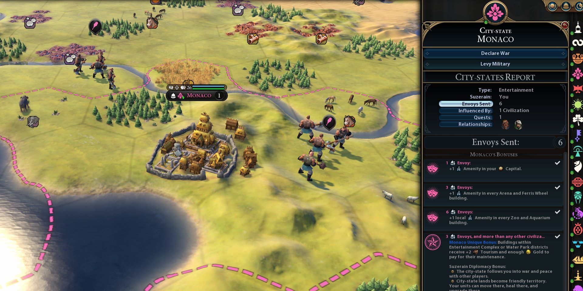 City-States Expanded Mod For Civilization 6