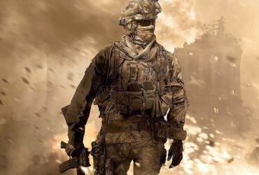 Call of Duty Modern Warfare cover art with soliders running