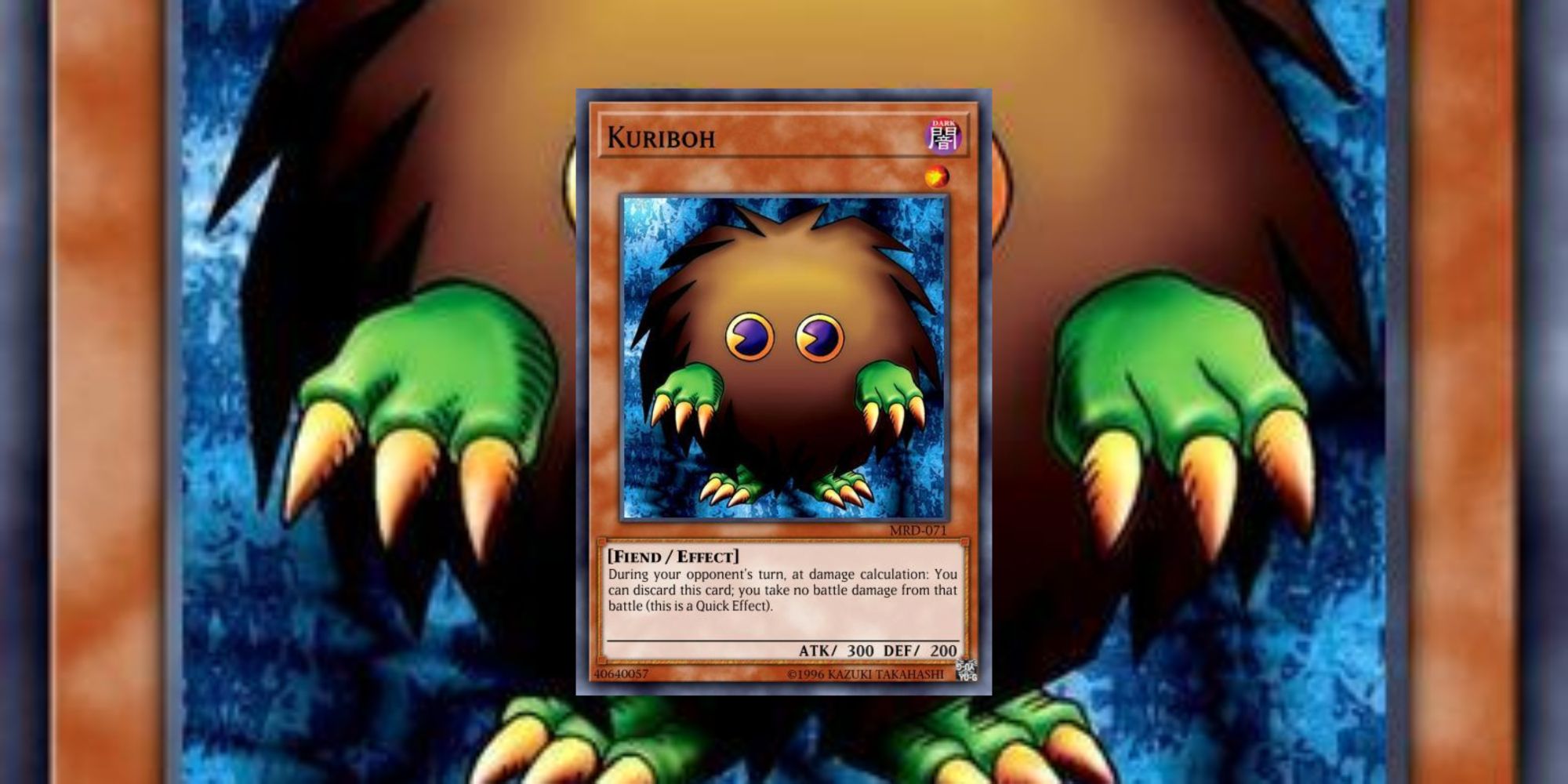 Kuriboh Yu-Gi-Oh! TCG Card Art.